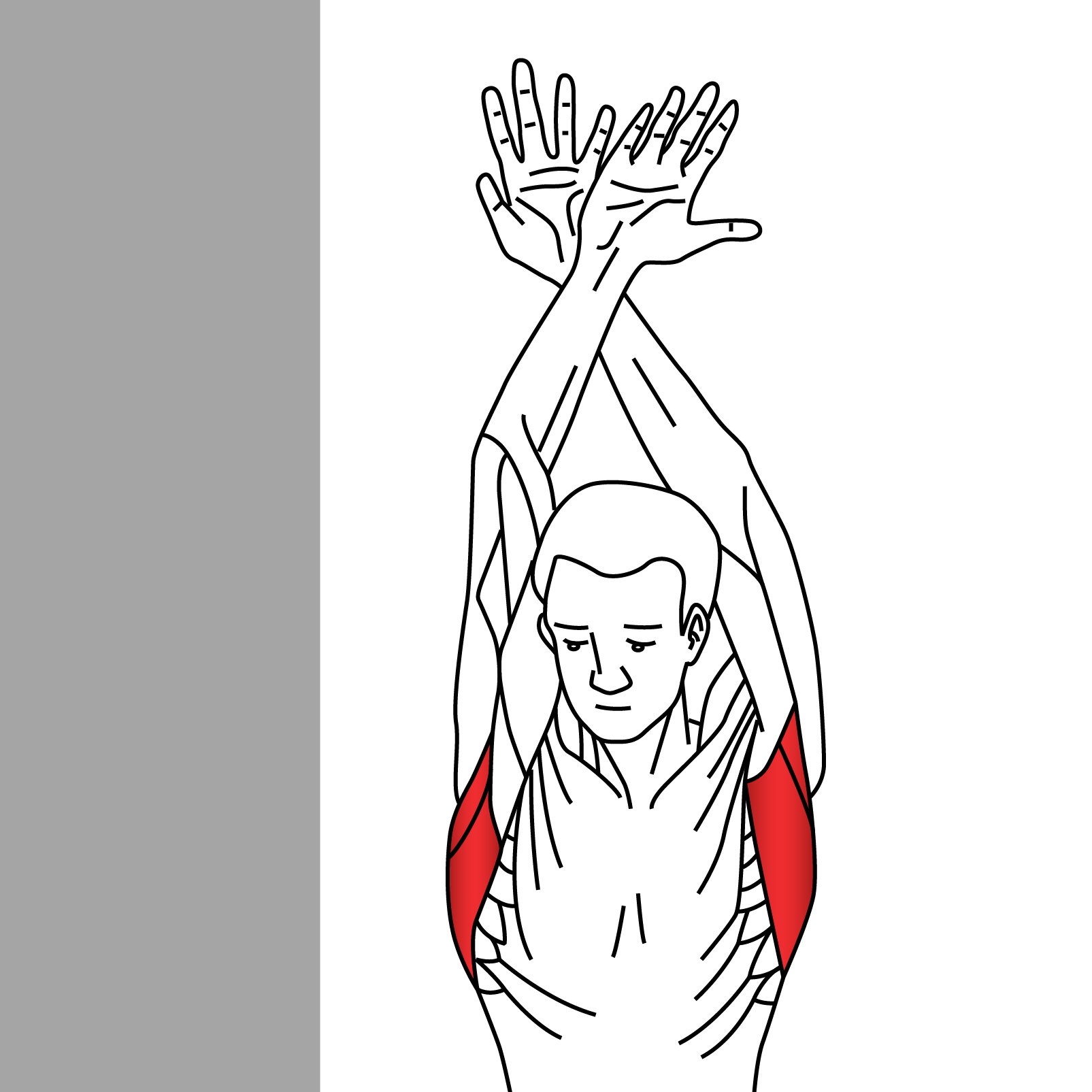 Reach-Up Back Stretch