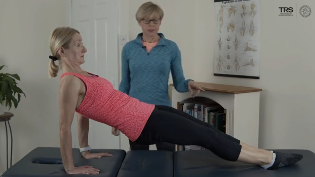 Reverse Plank Exercise