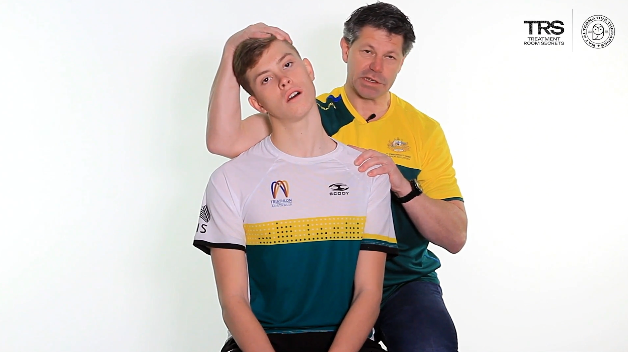 Upper Trapezius Neck Stretch