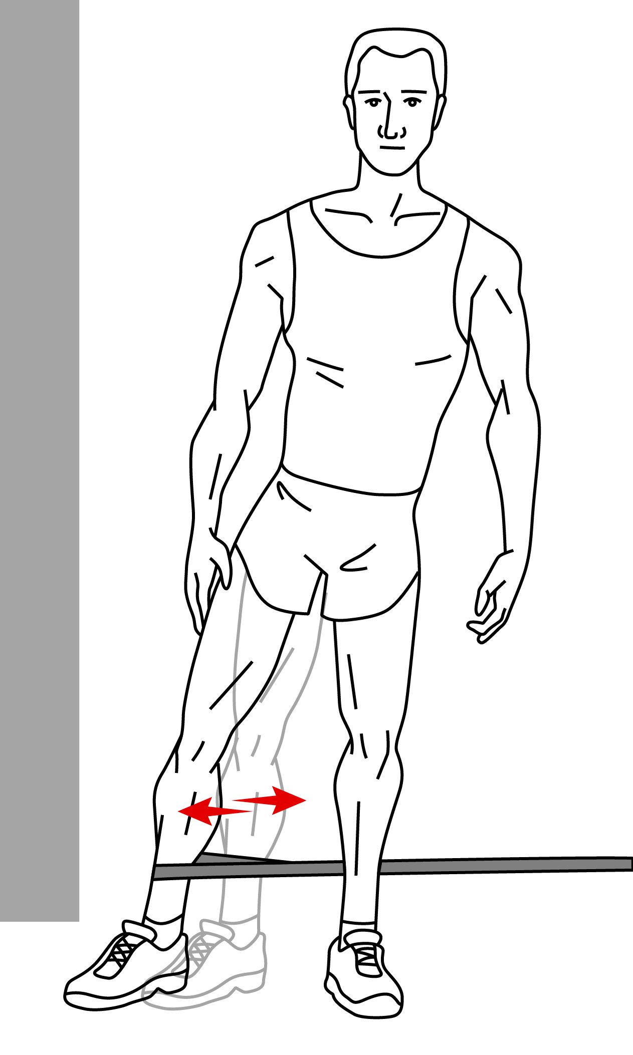 Abductors Strengthening with Band