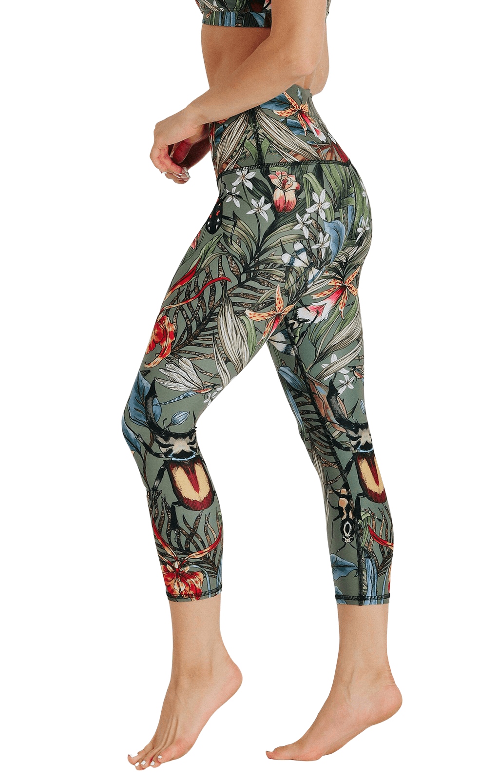Capri Legging - Green Thumb