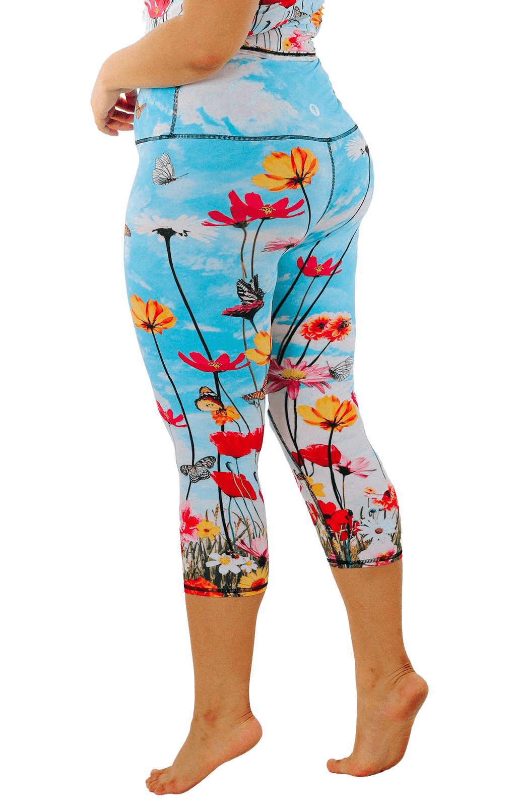Capri Legging - Flower Bomb