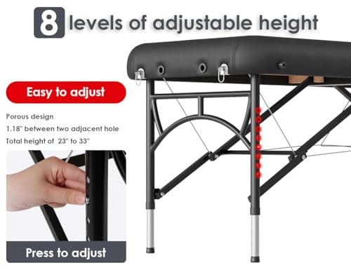 Cloris 84" Professional Portable Massage Table