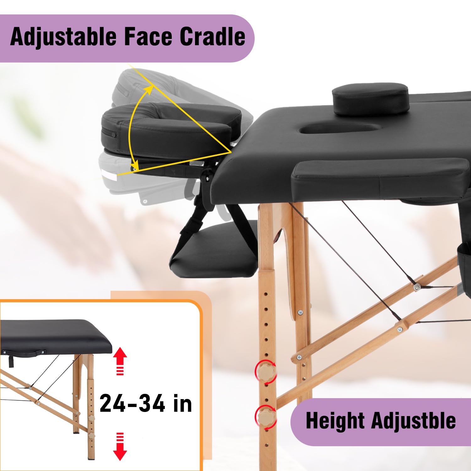 BM81 Portable Massage Table Portable