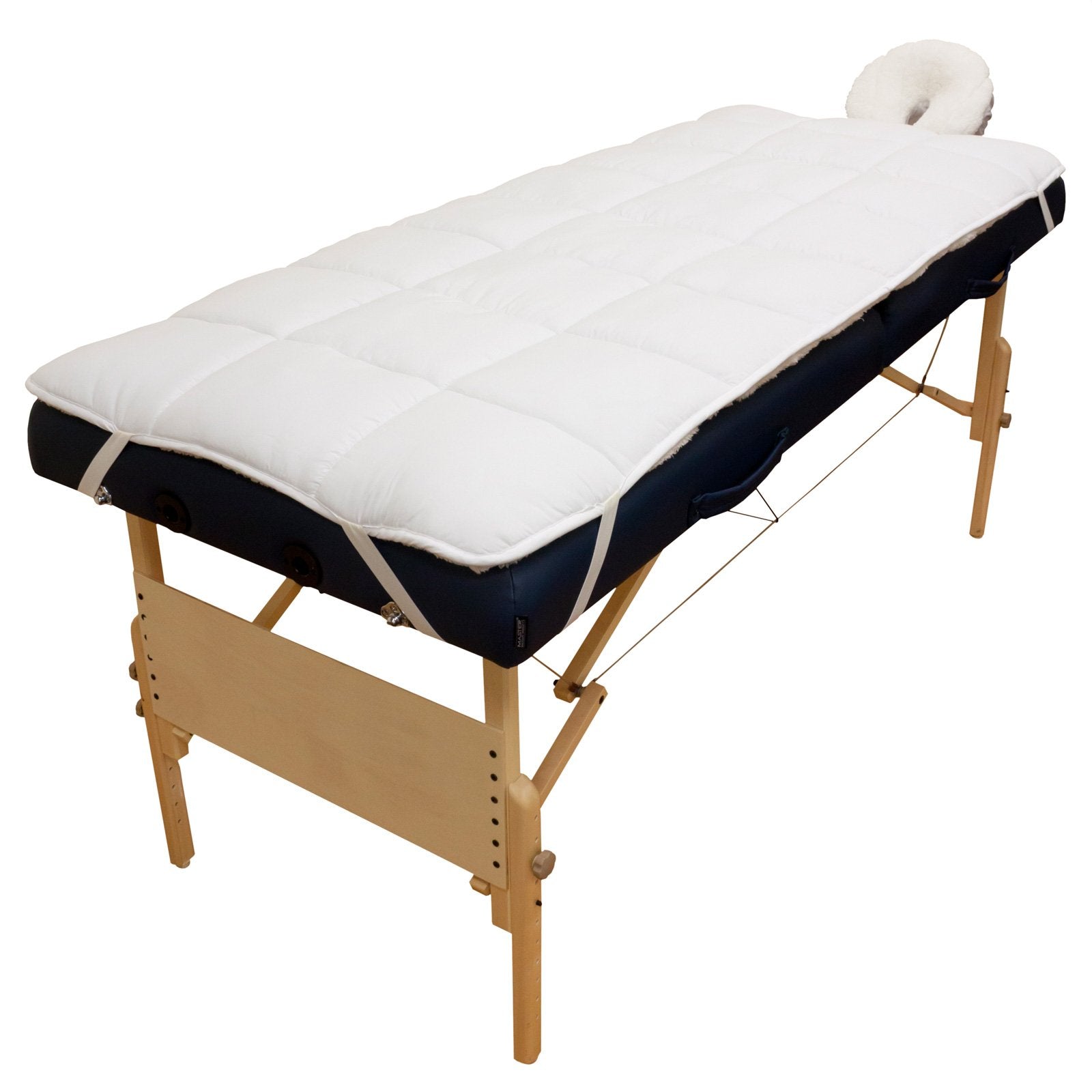 Body Linen Abundance Deluxe Quilted Fleece Massage Table Pad Set