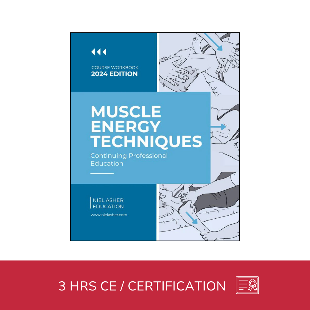 Muscle Energy Techniques - NAT Certification Course (3 hrs)