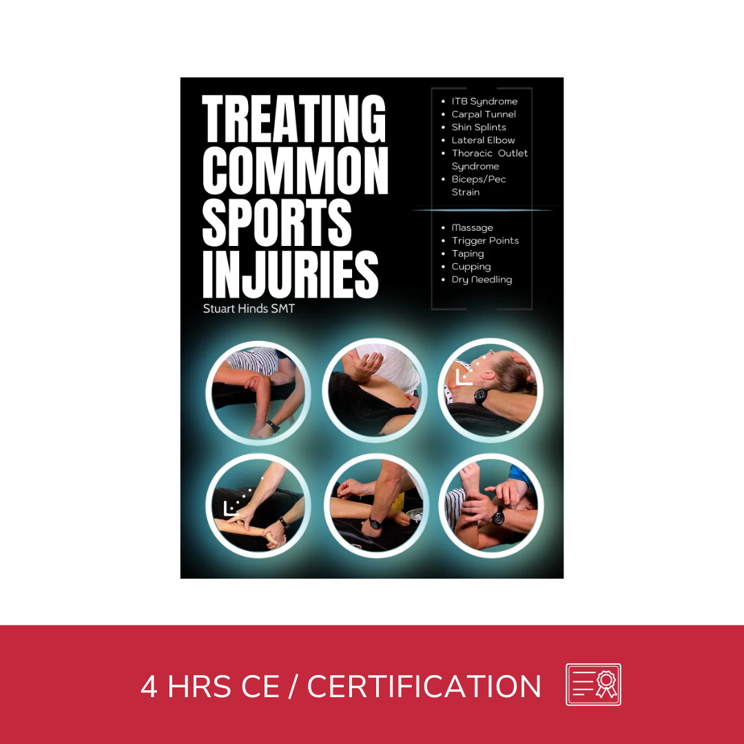 Treating Common Sports Injuries (4 hrs)