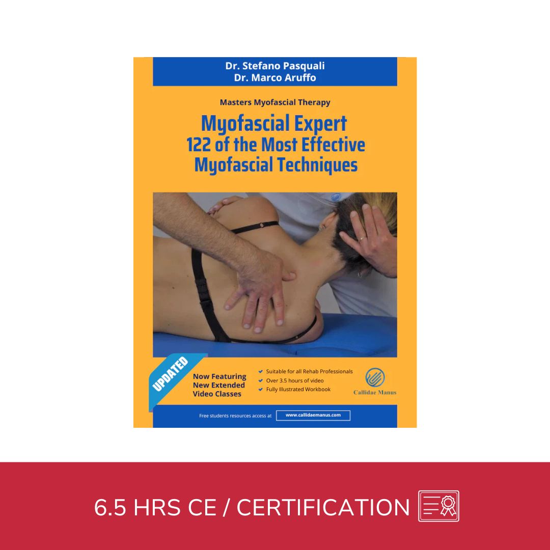 Myofascial Expert | 122 of the Most Effective Myofascial Techniques (6.5 hrs)