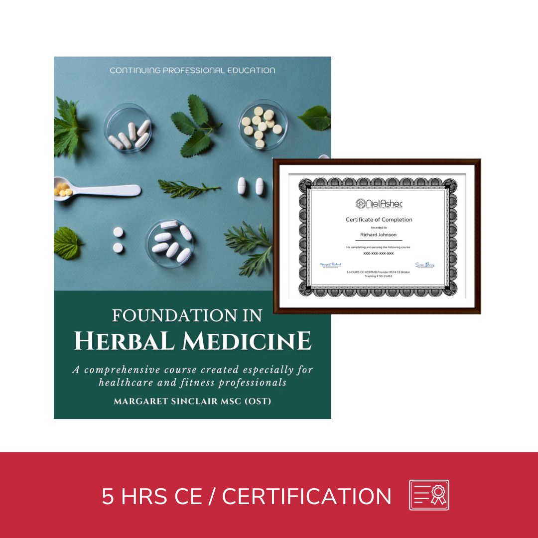 Foundation in Herbal Medicine | NAT Certification Course (5 hrs)