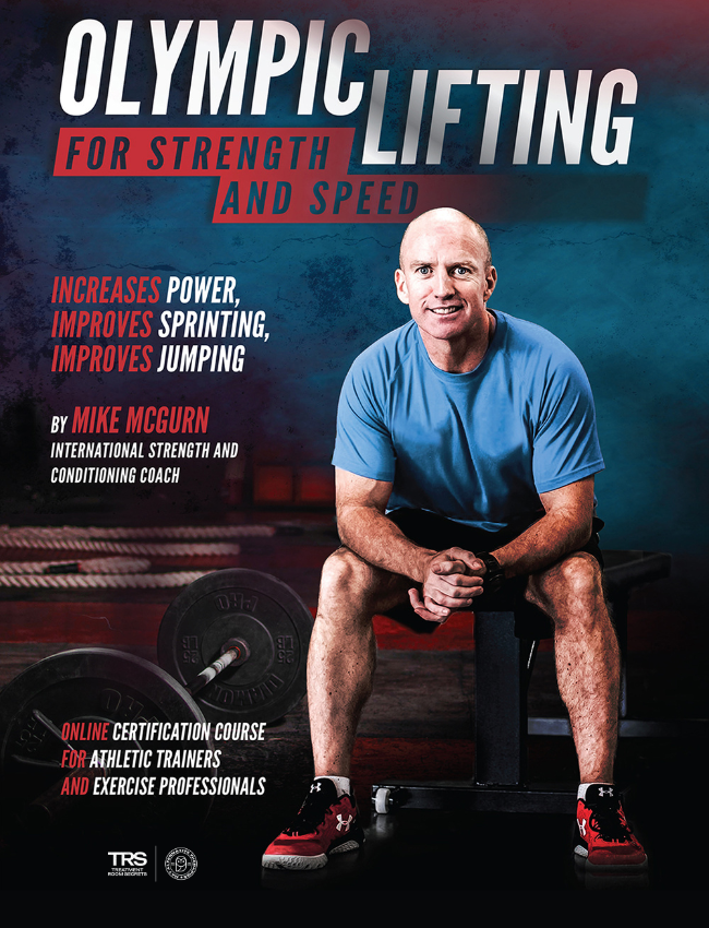 Olympic Lifting for Speed Training Online Course