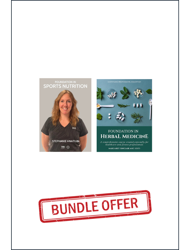 Sports Nutrition and Herbal Medicine Bundle (11 hrs)