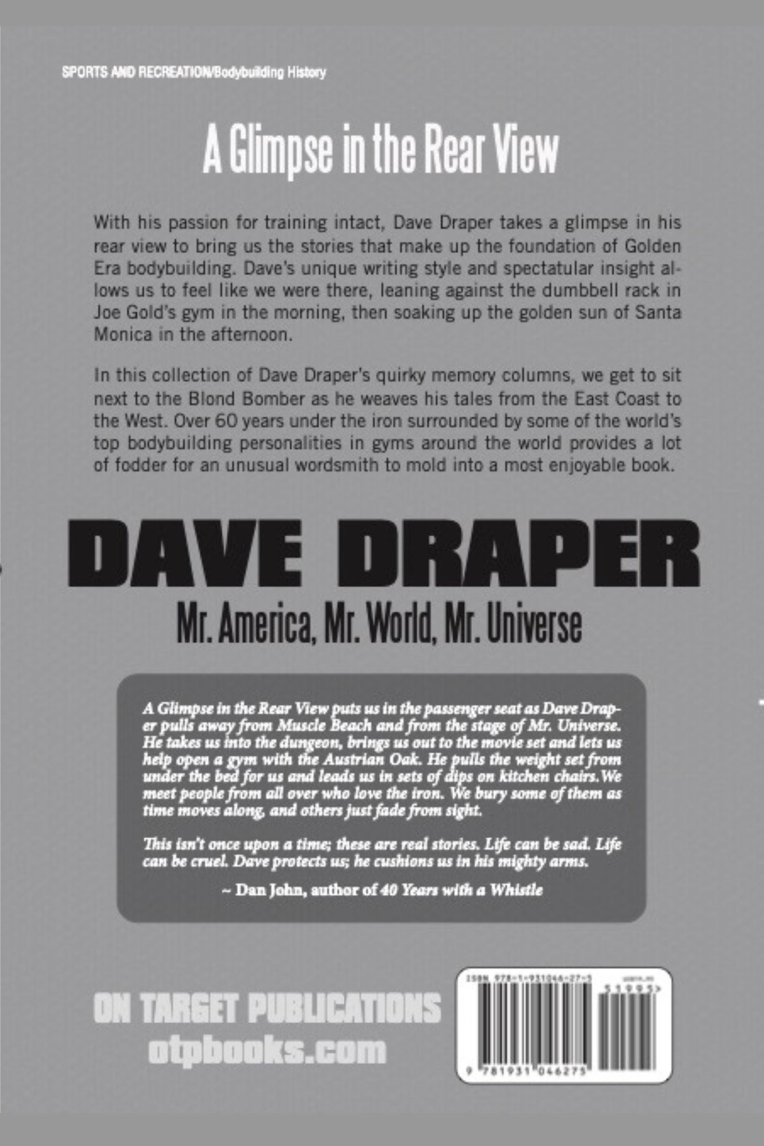 A Glimpse in the Rear View