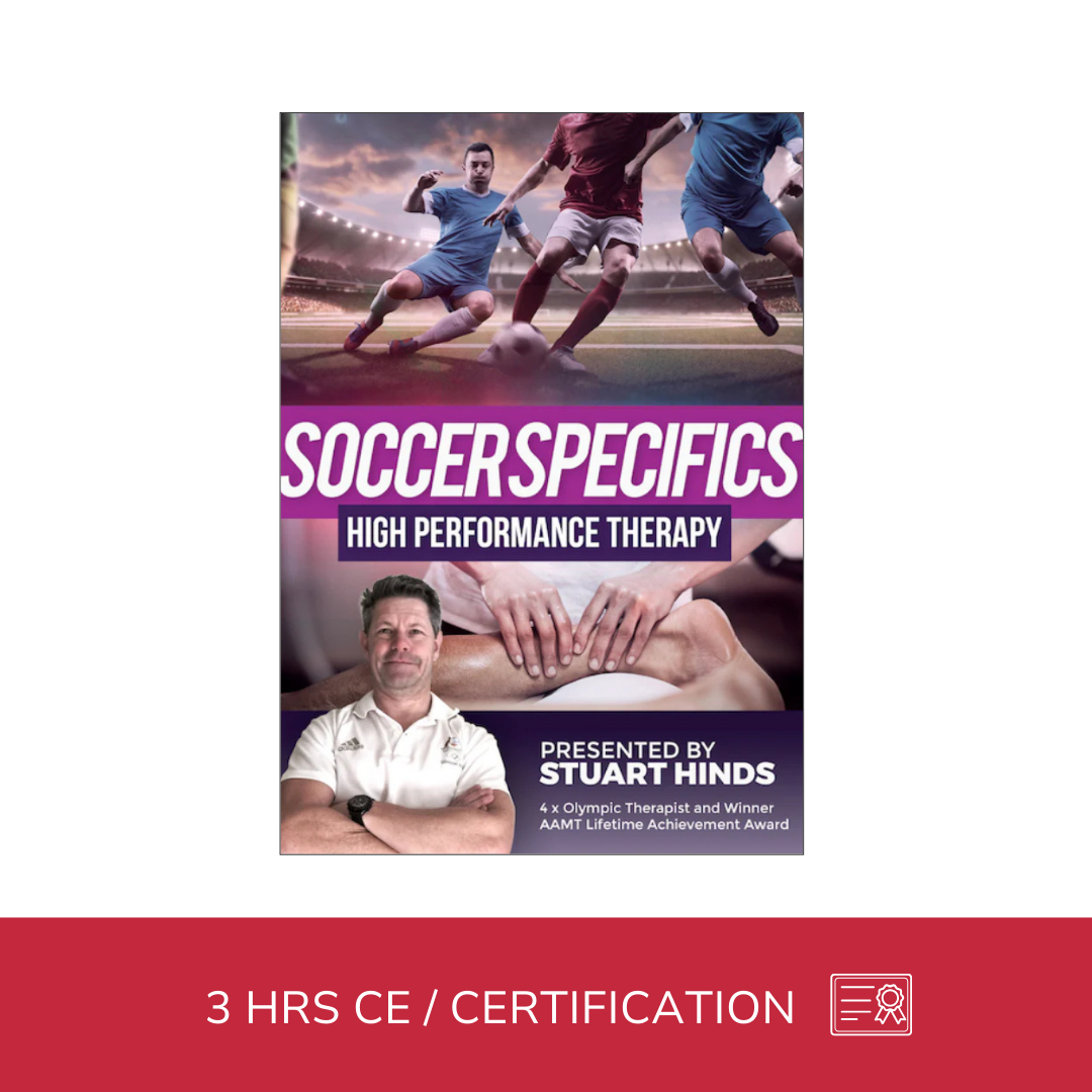 Soccer Specifics: Injuries and Treatment (3 hrs)