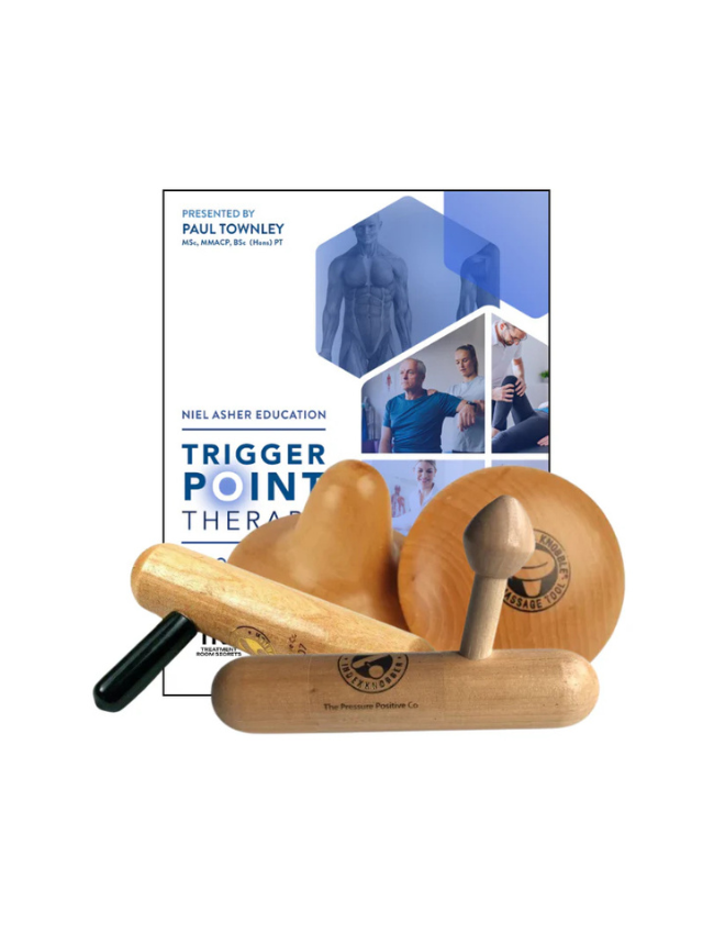 NAT Trigger Point Therapy Certification Course (19 hrs) + 4 Wood Crafted Pressure Tools