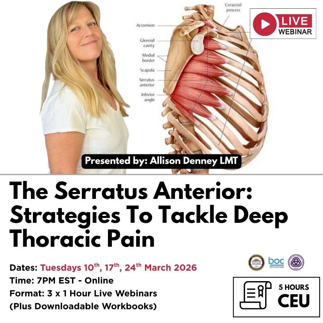 Serratus Anterior: Strategies to Tackle Deep Thoracic Pain