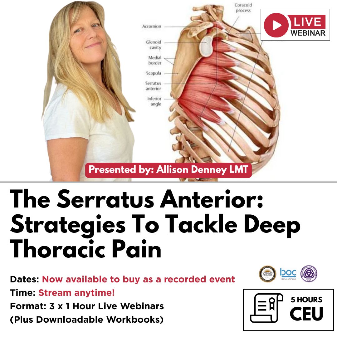 Serratus Anterior: Strategies to Tackle Deep Thoracic Pain