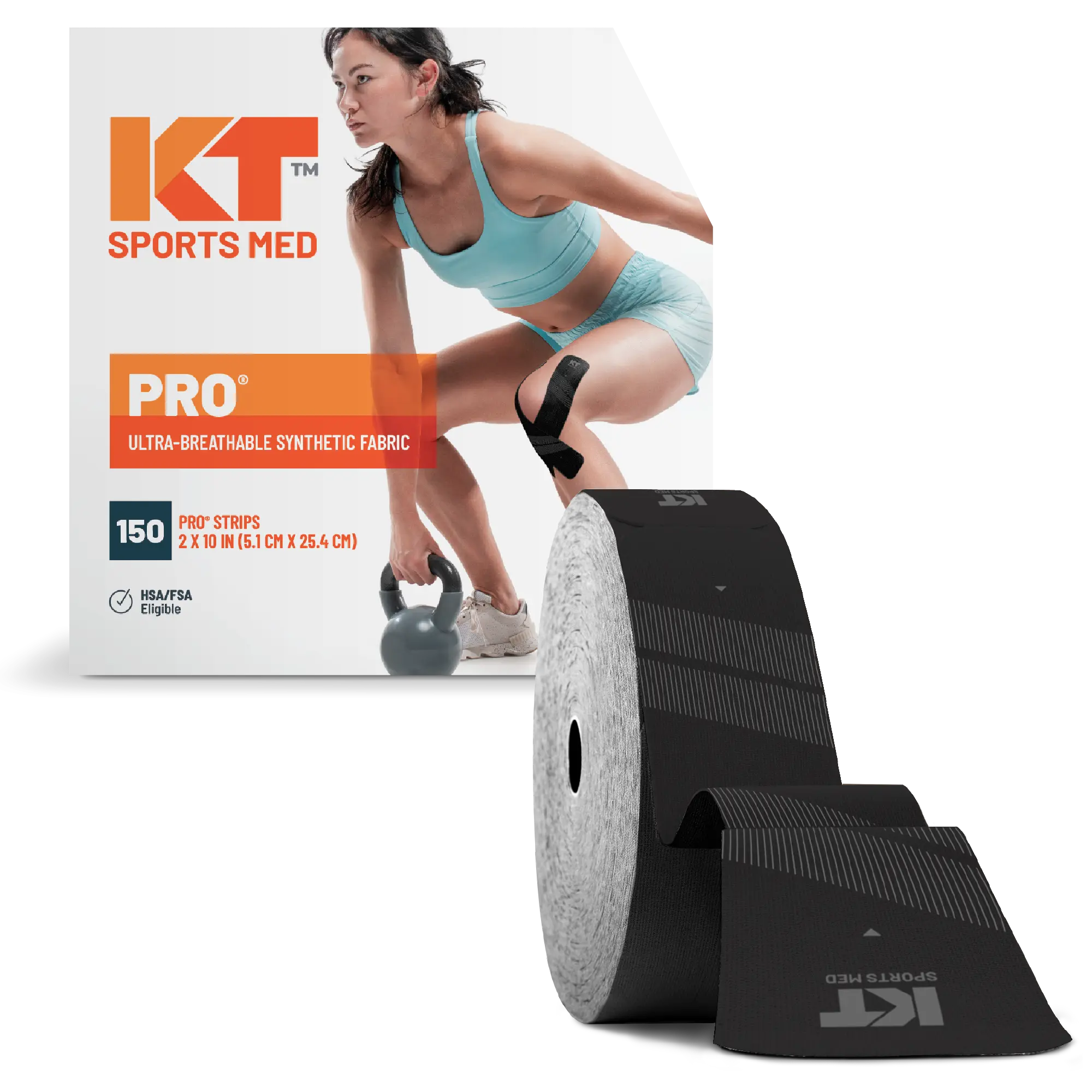 KT Tape Pro® 150 Strip 10" Precut