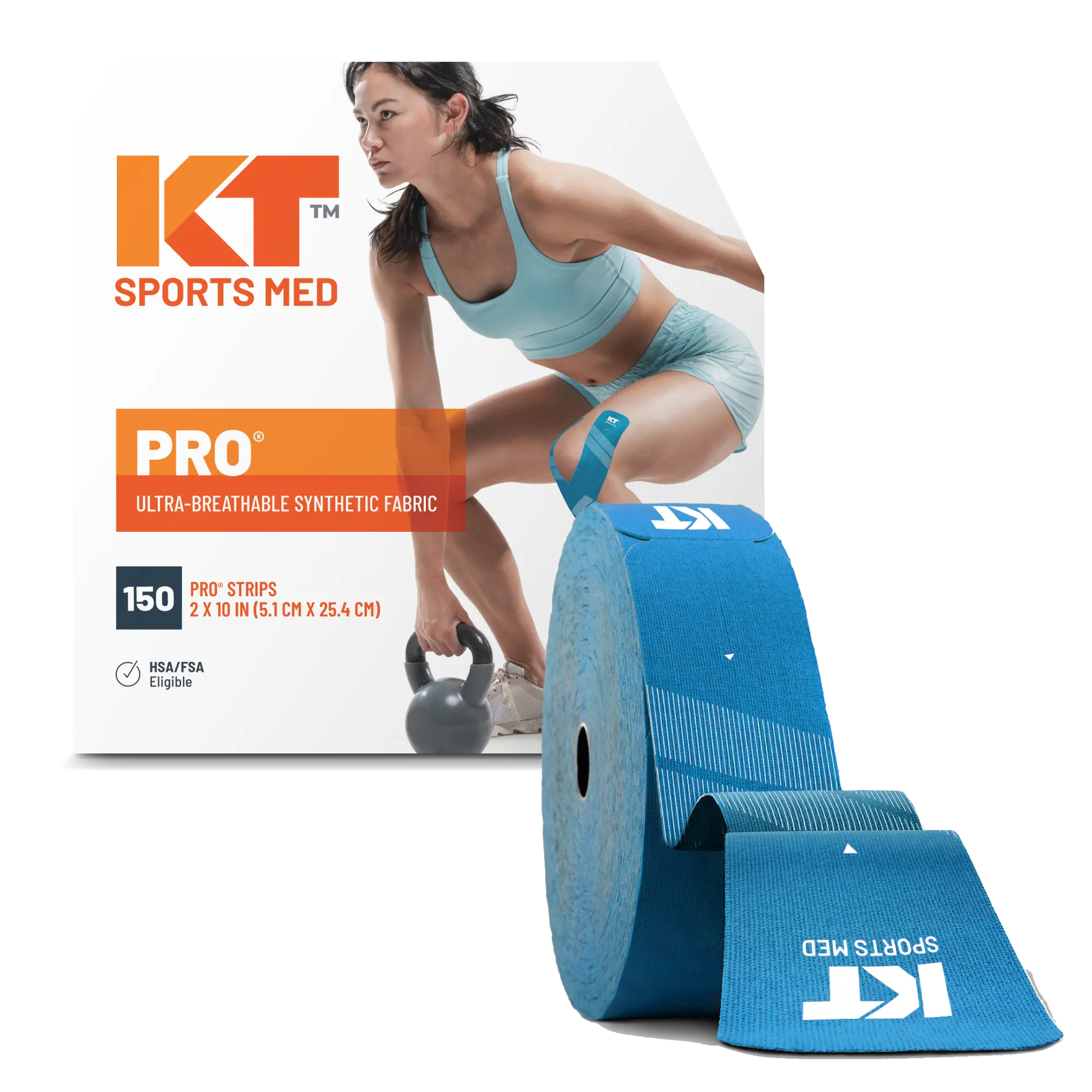 KT Tape Pro® 150 Strip 10" Precut