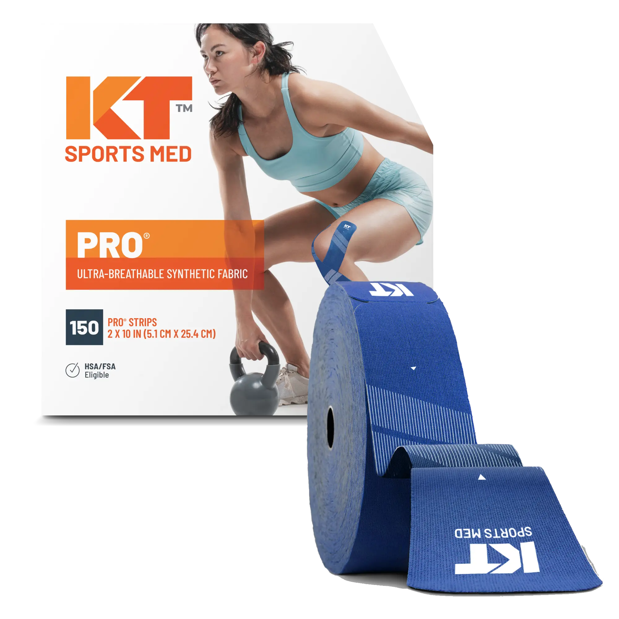 KT Tape Pro® 150 Strip 10" Precut