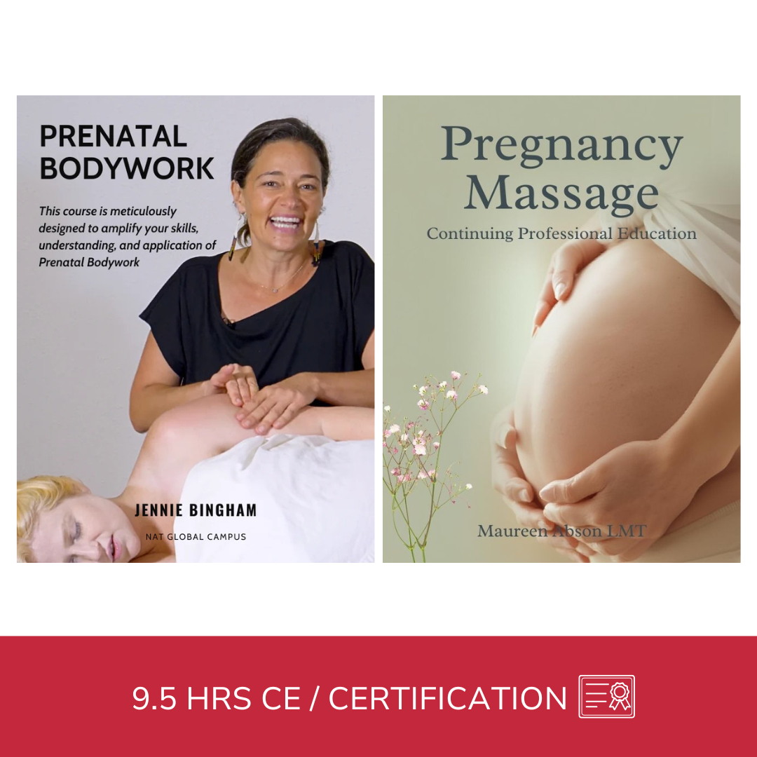 Prenatal Massage & Bodywork Certification Bundle (9.5 hrs)