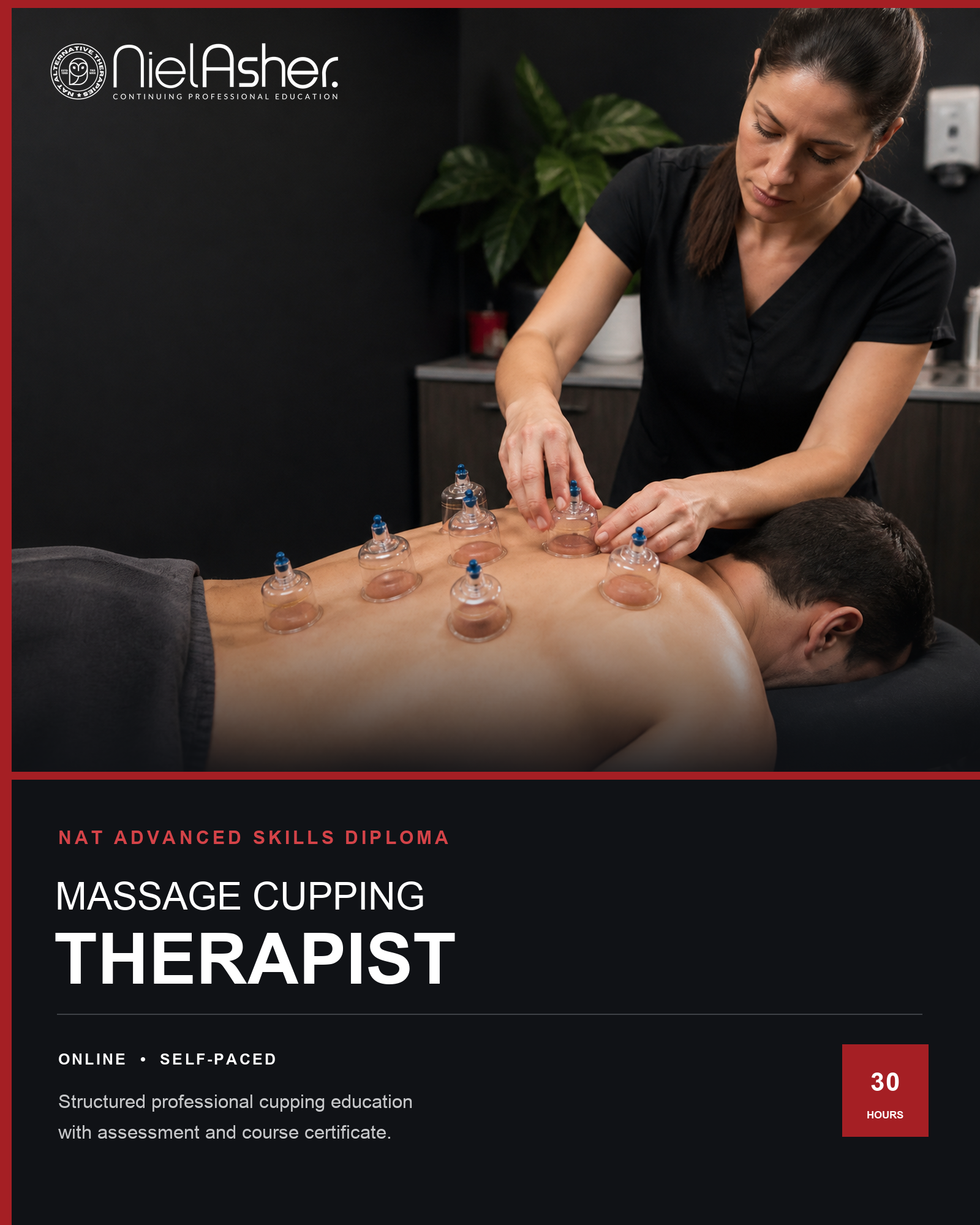Massage Cupping Therapy Online Diploma Course