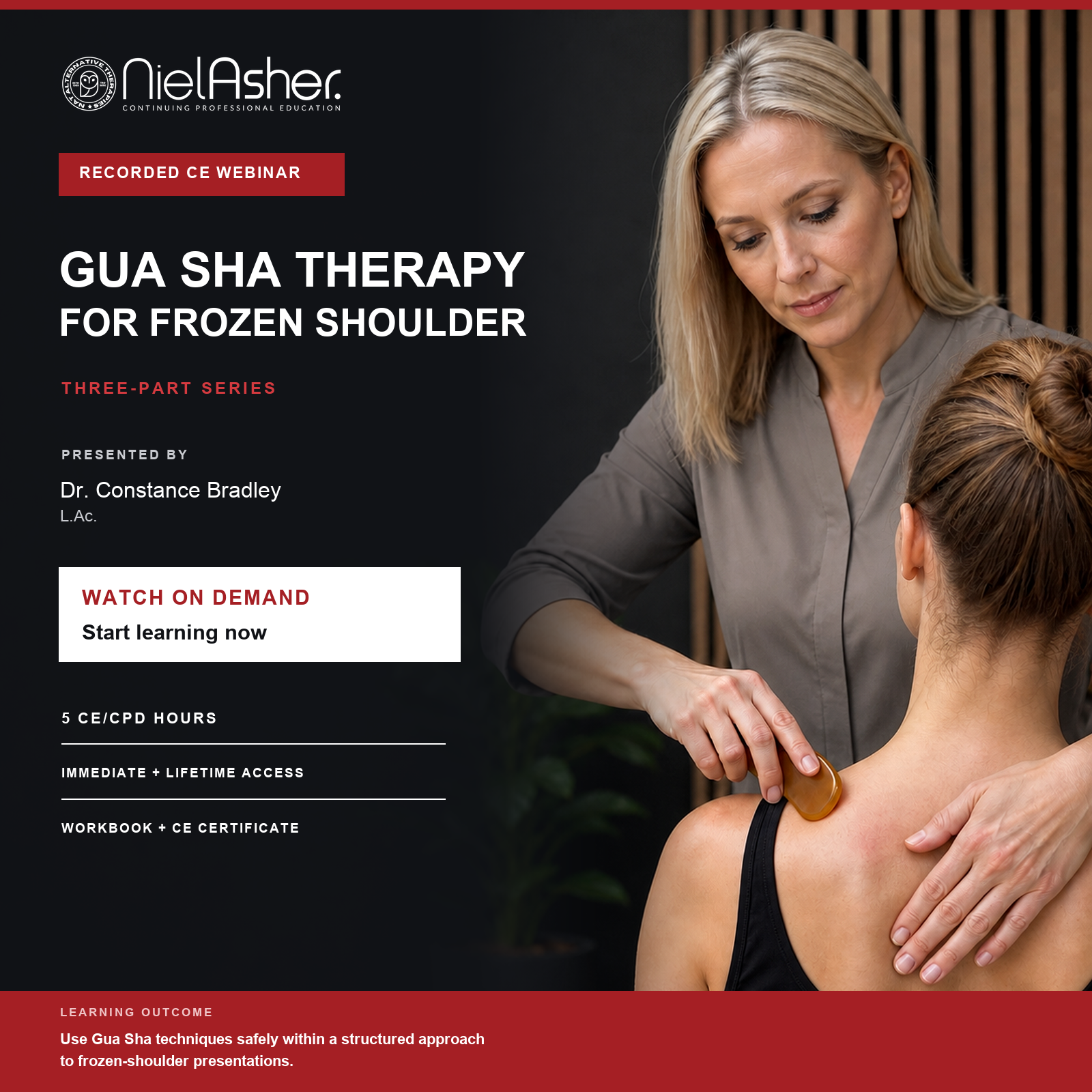 Gua Sha Therapy for Frozen Shoulder CE Course