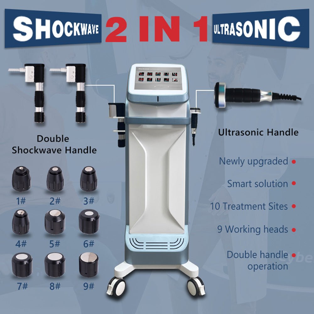 Shape Tactics 2-in-1 Standing Shockwave & Ultrasound Therapy System