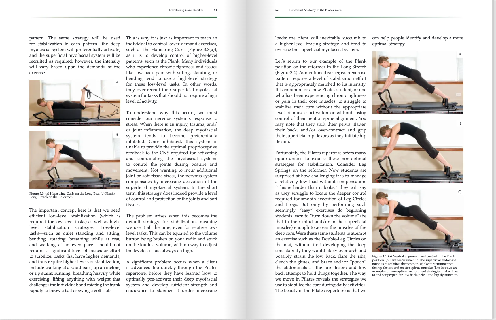 Functional Anatomy of the Pilates Core