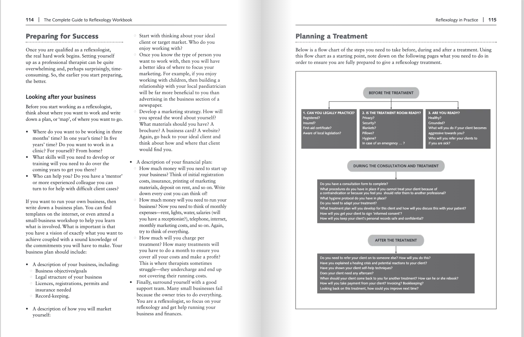 The Complete Guide to Reflexology Workbook