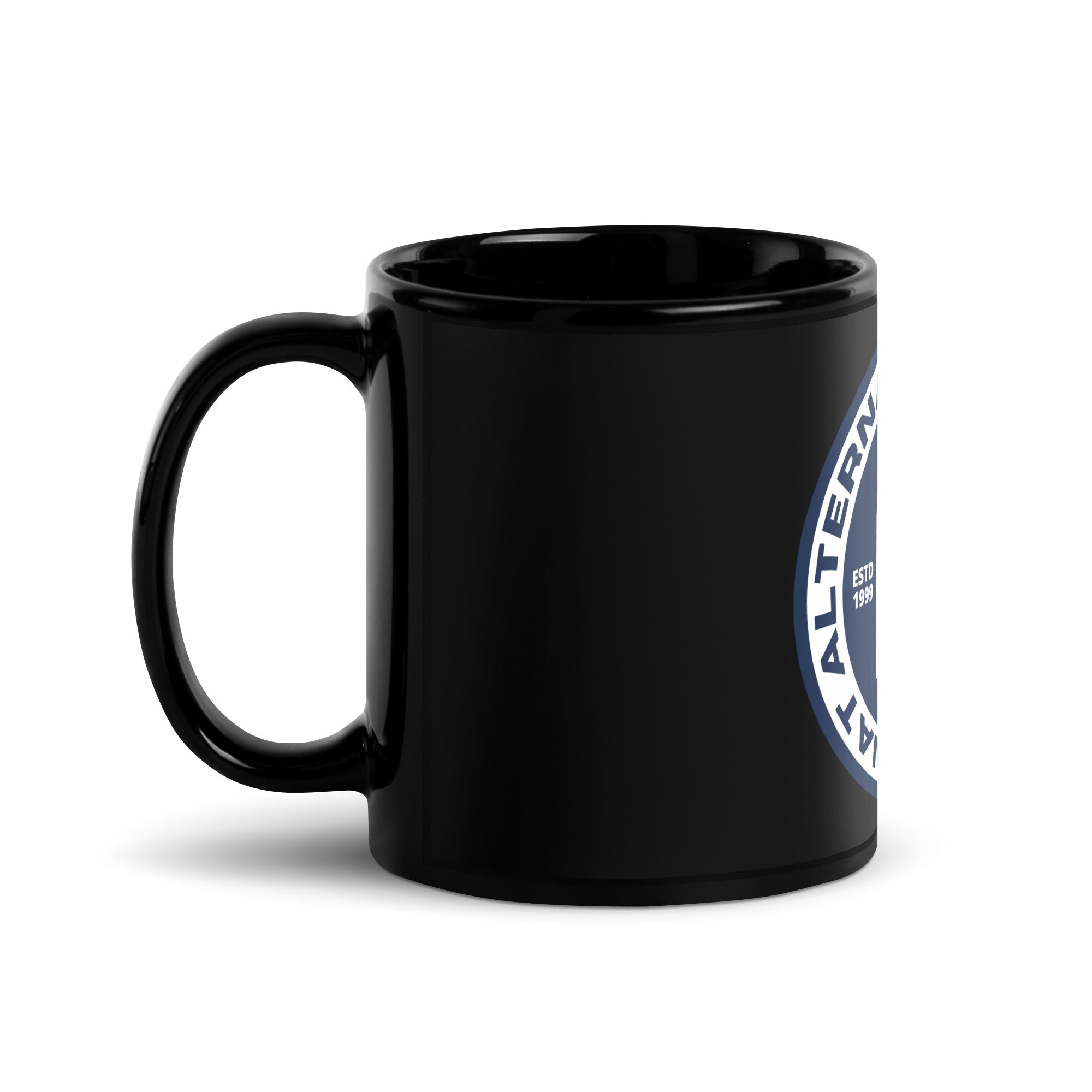 Black Glossy Mug