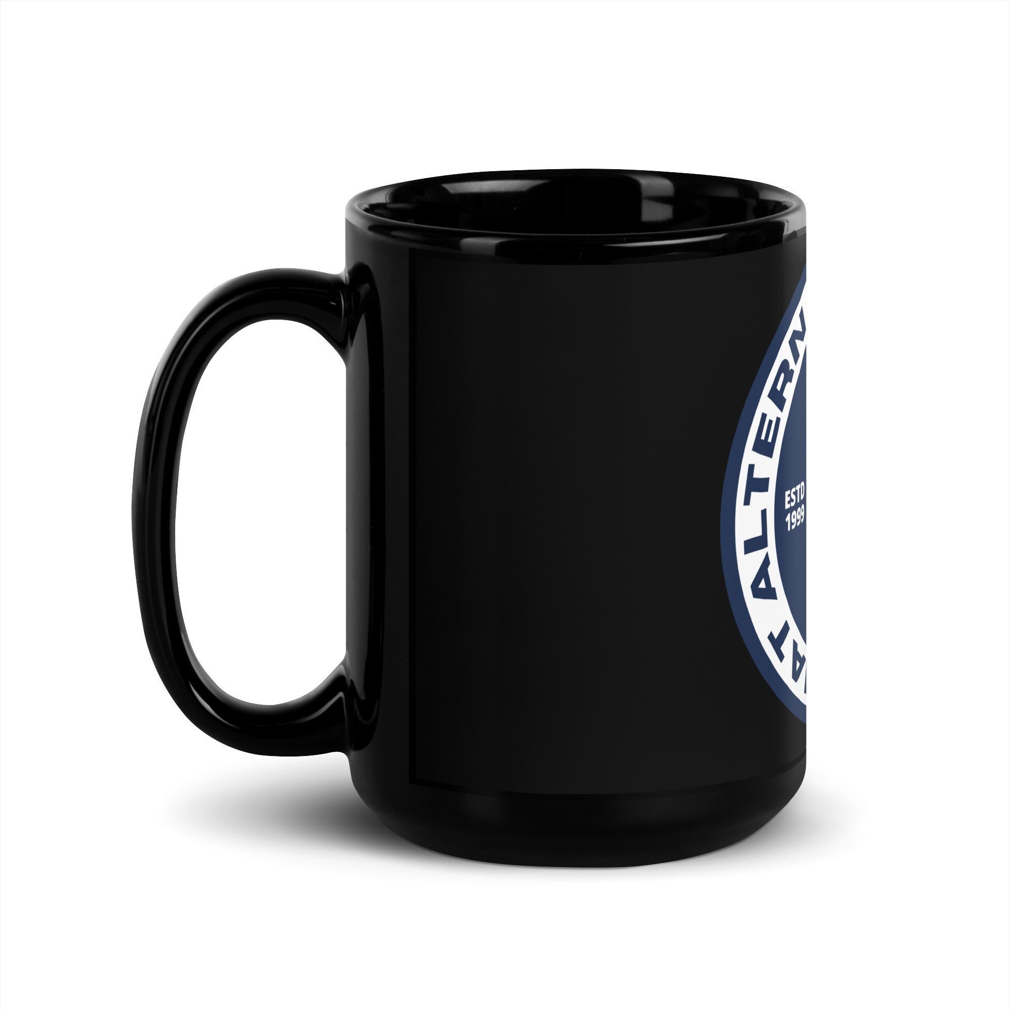 Black Glossy Mug
