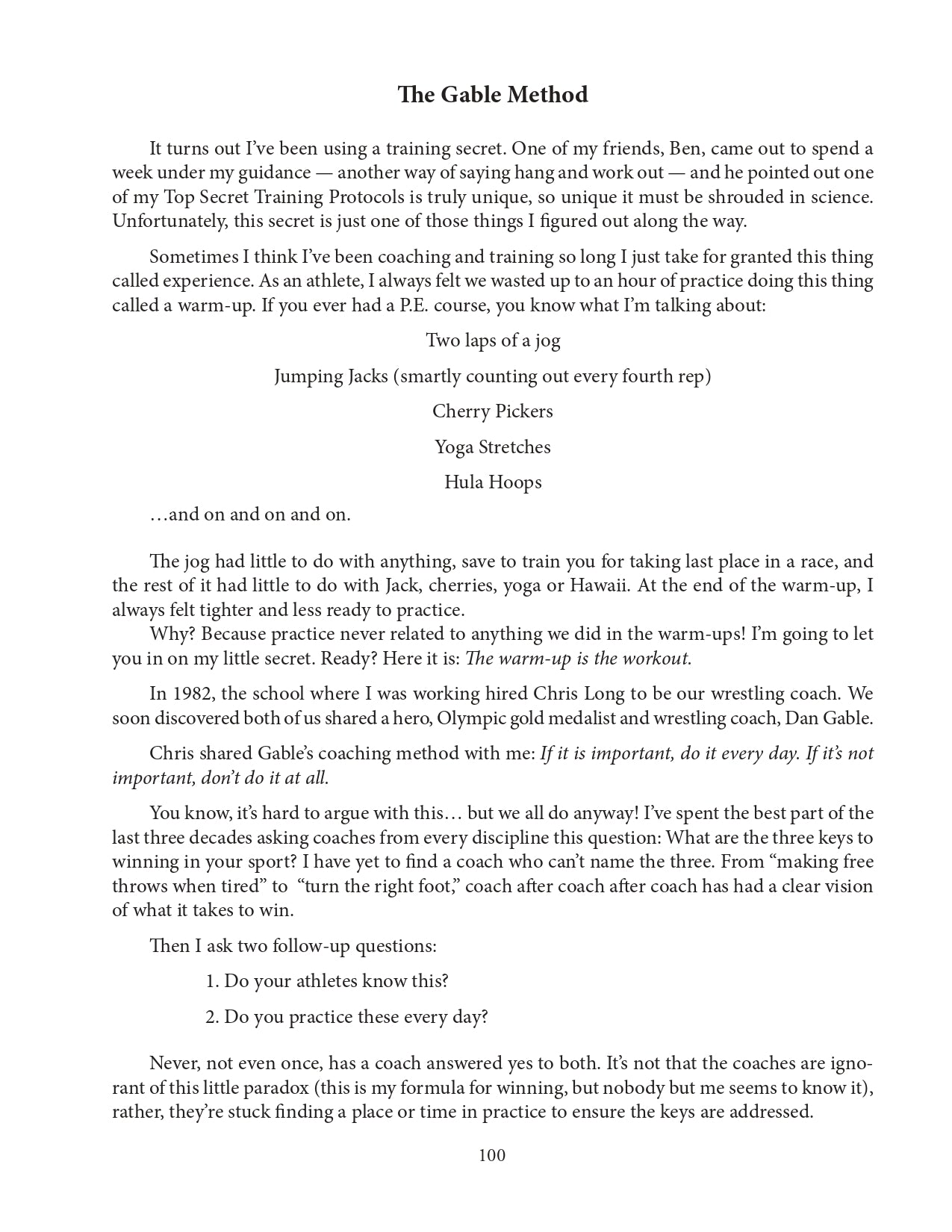 Never Let Go: A Philosophy of Lifting, Living and Learning