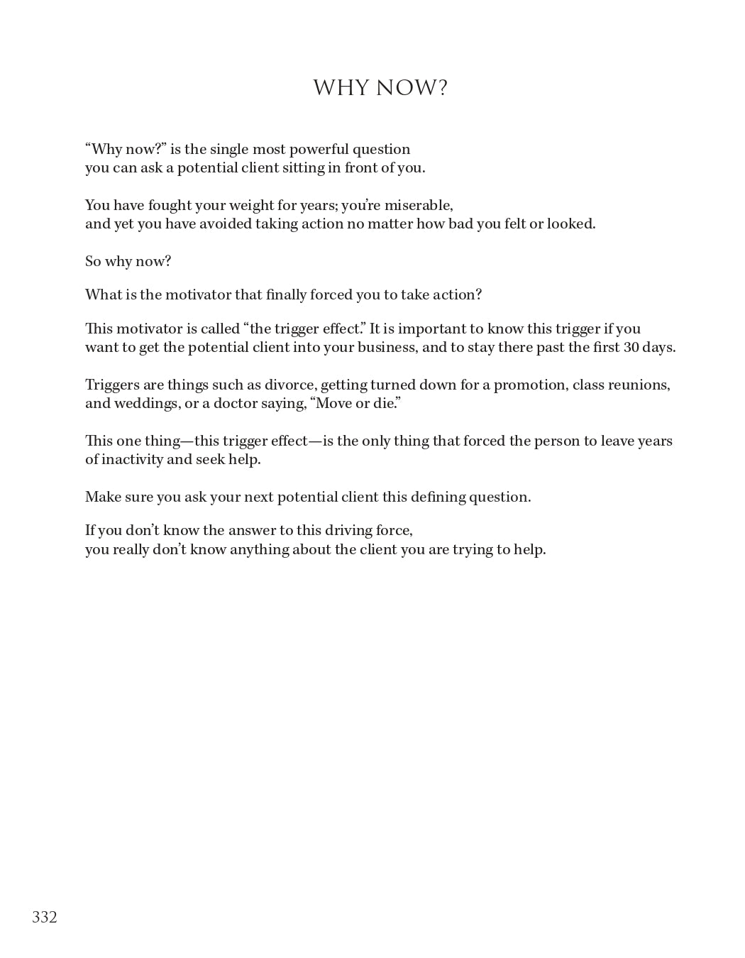 The Soul of a Trainer