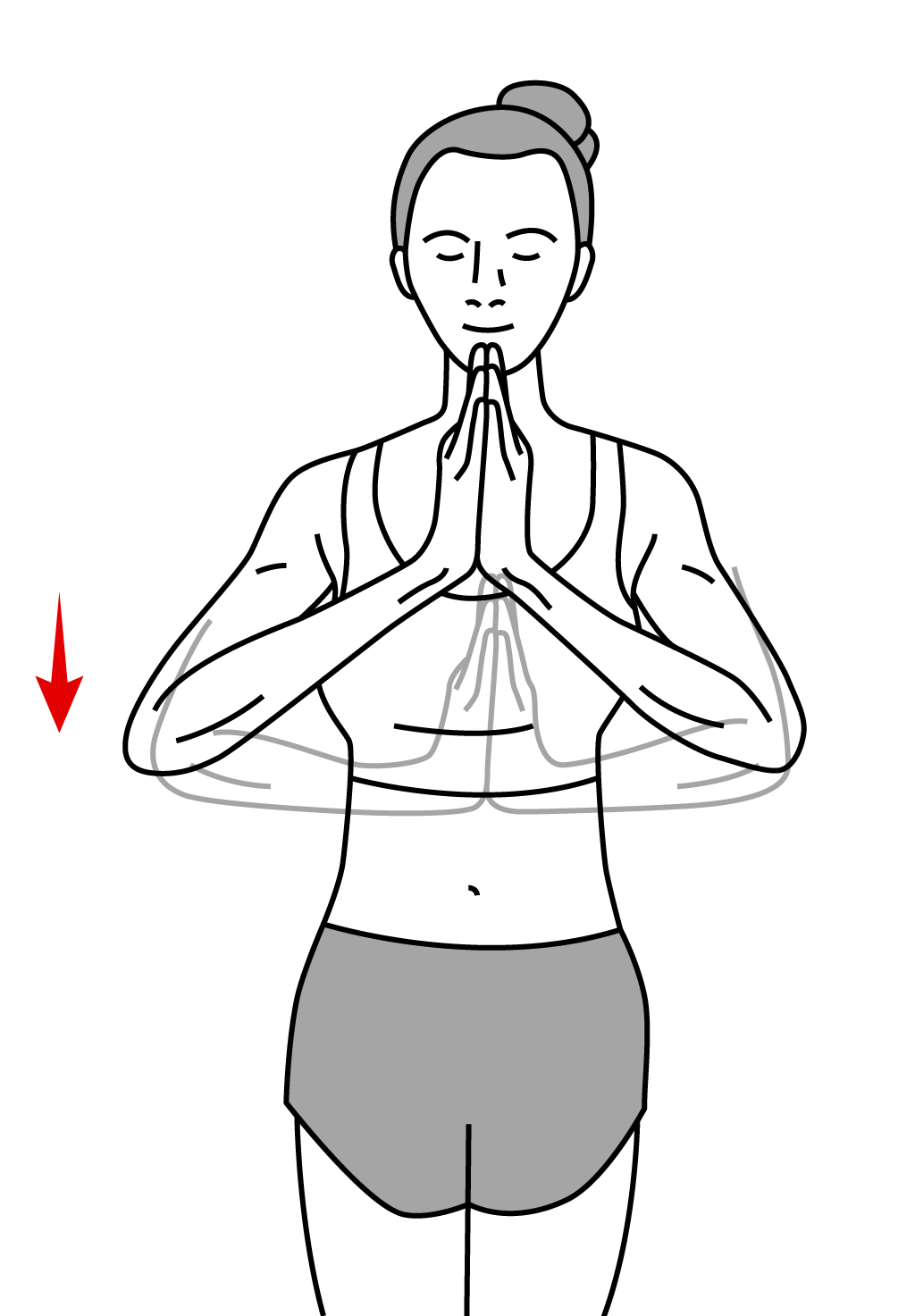 Prayer Position - Exercise