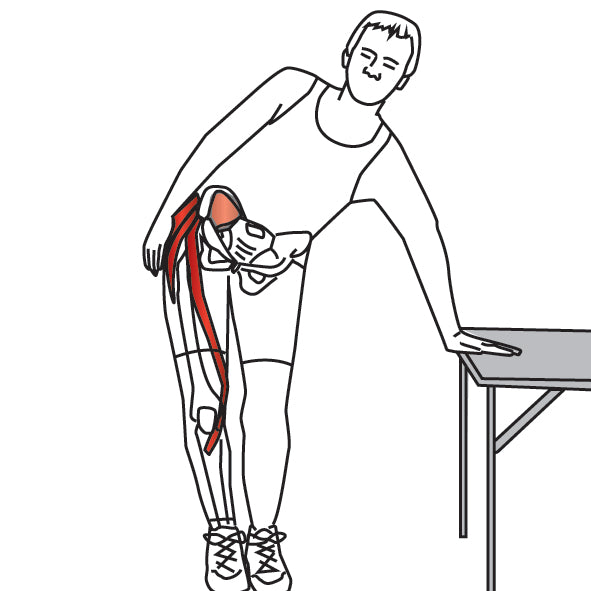 Standing Hip-Out Abductor Stretch - Niel Asher Education