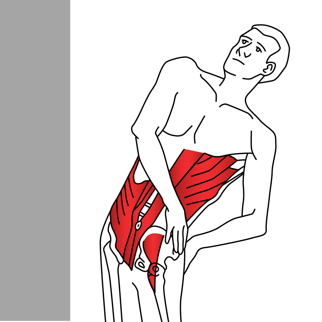 Standing Lean-Back Side Stomach Stretch - Niel Asher Education