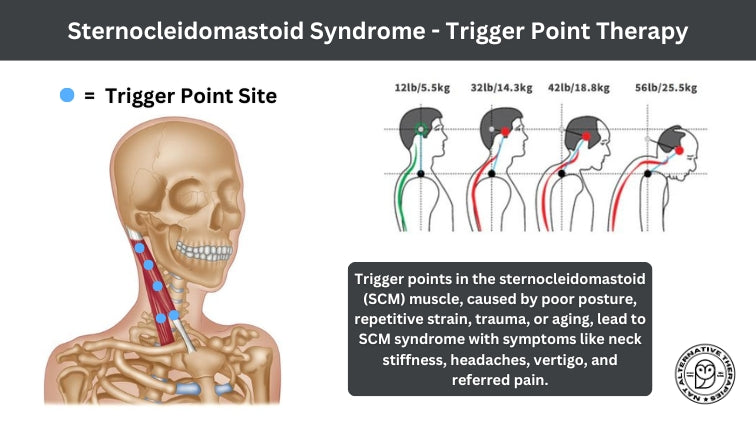 Sternocleidomastoid muscle and trigger points