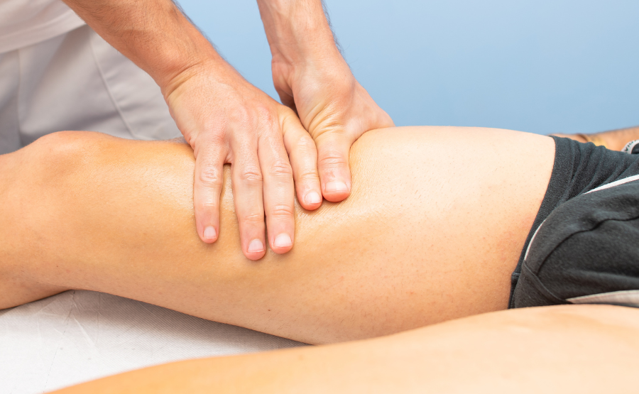 Quadriceps Muscle Massage