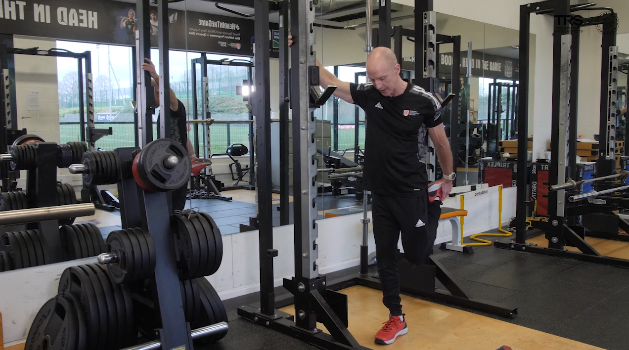 The Standing Quad Stretch