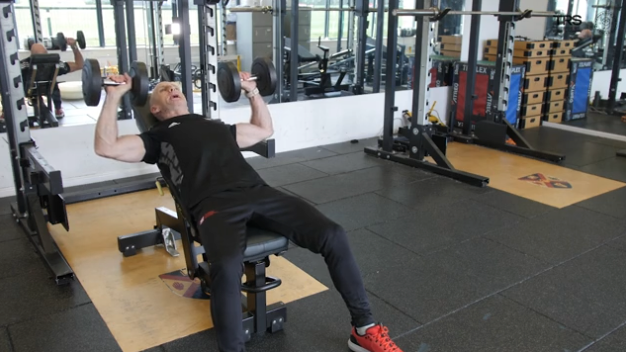 Dumbbell Incline Press