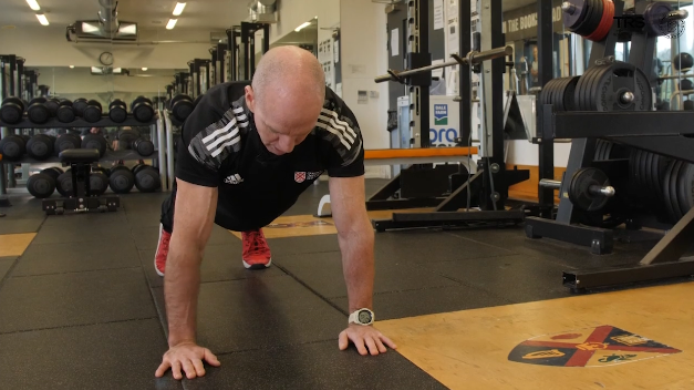 The Scapula Push Up