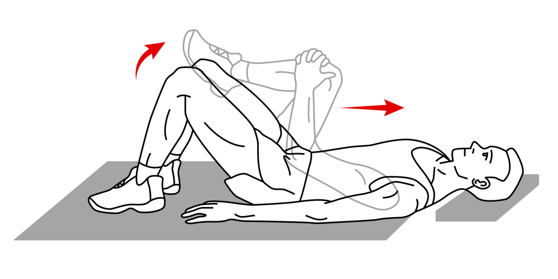 Knee to Chest Stretch - Niel Asher Education