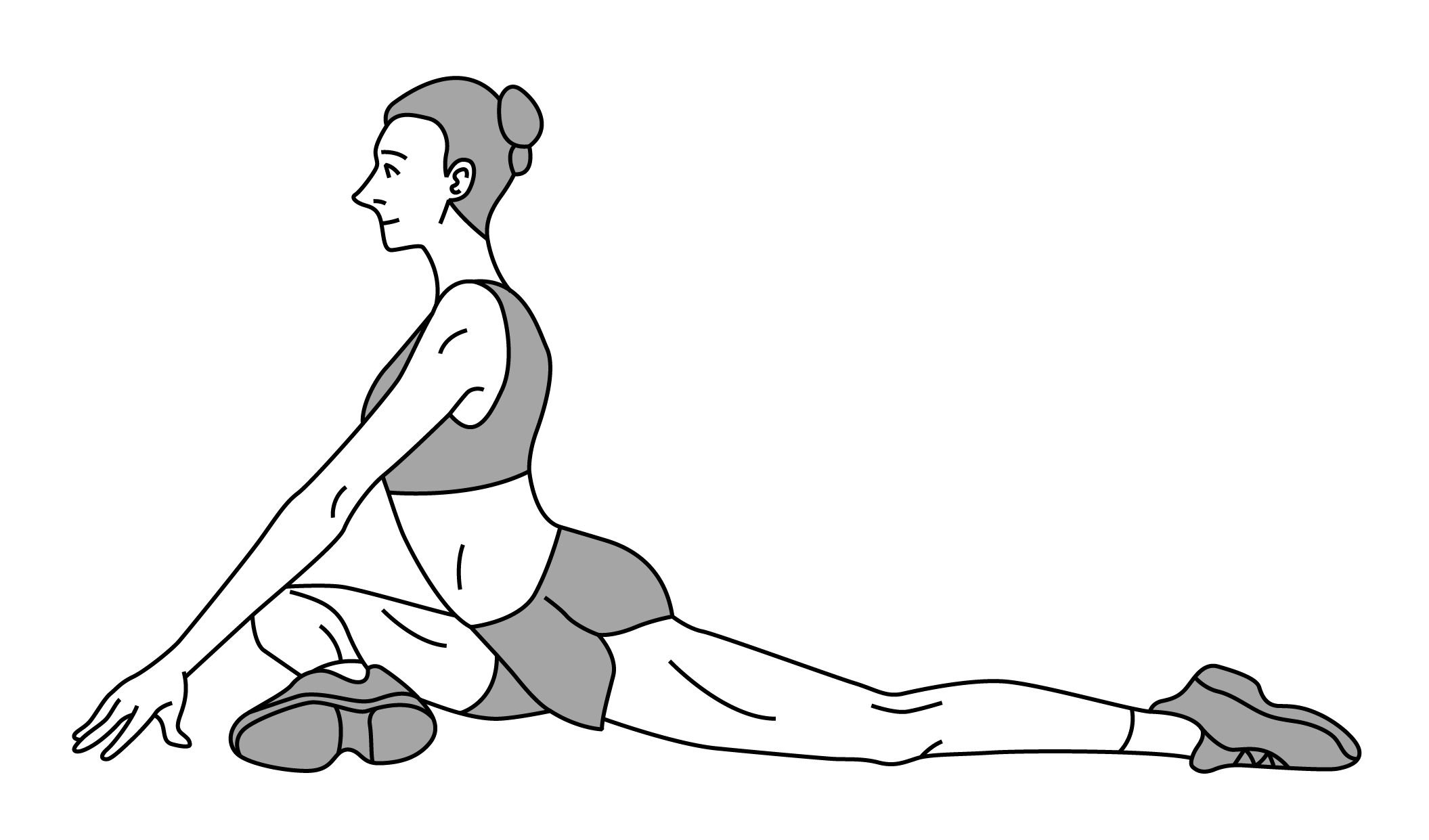 The Pigeon (Yoga Stretch)