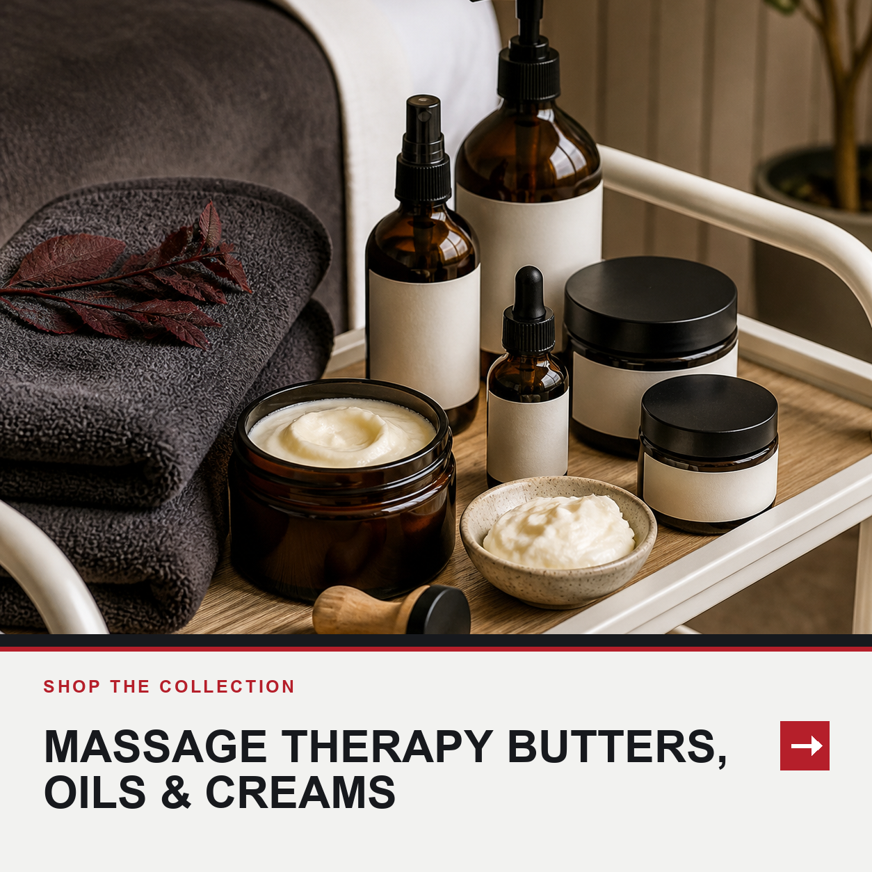 Massage Therapy Butters Oils and Creams
