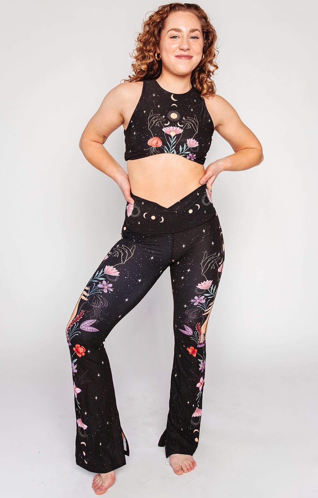 Split ‘N Flare Pant - Celestial Timing