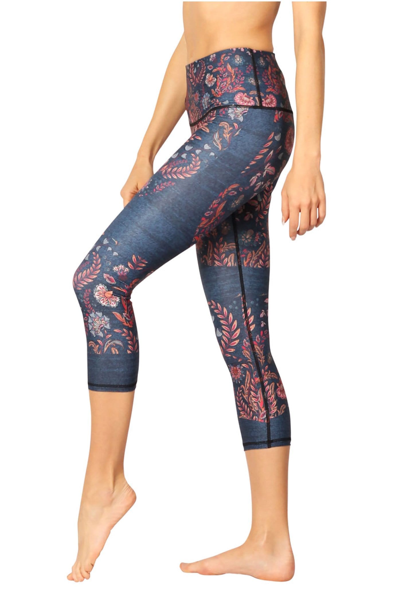 Capri Legging - Festival Denim