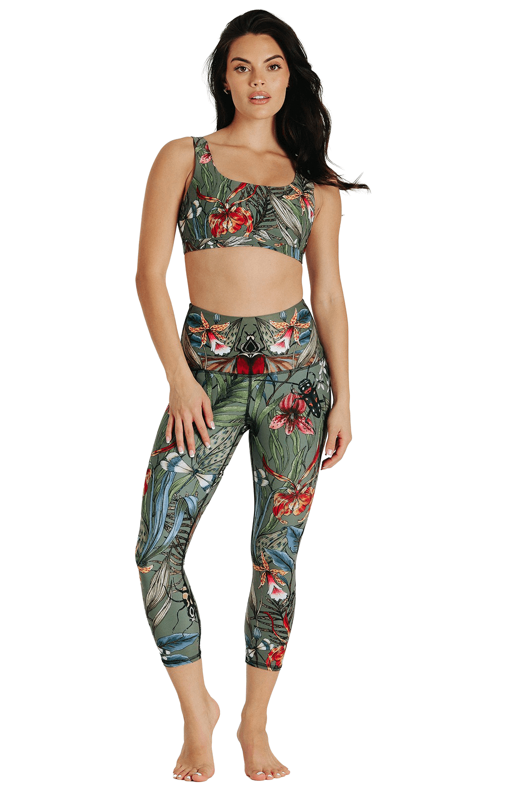 Capri Legging - Green Thumb