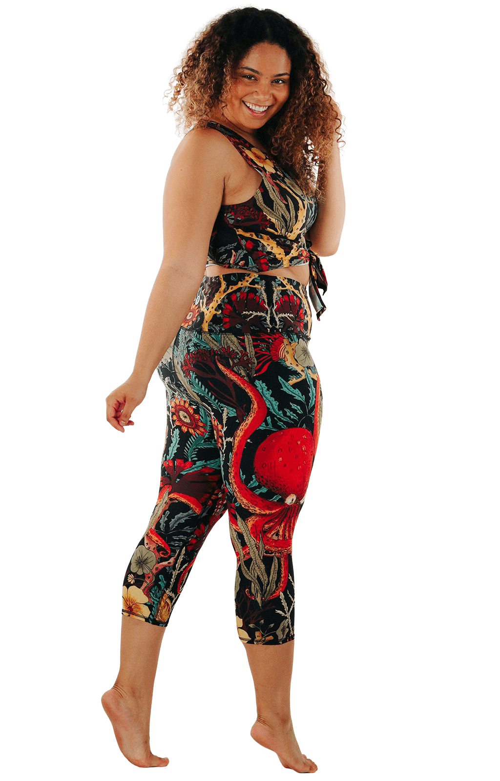 Capri Legging - Coral My Name