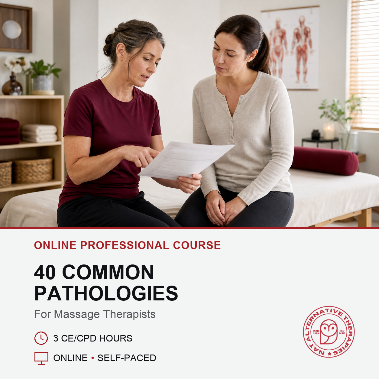 40 Common Pathologies for Massage Therapists