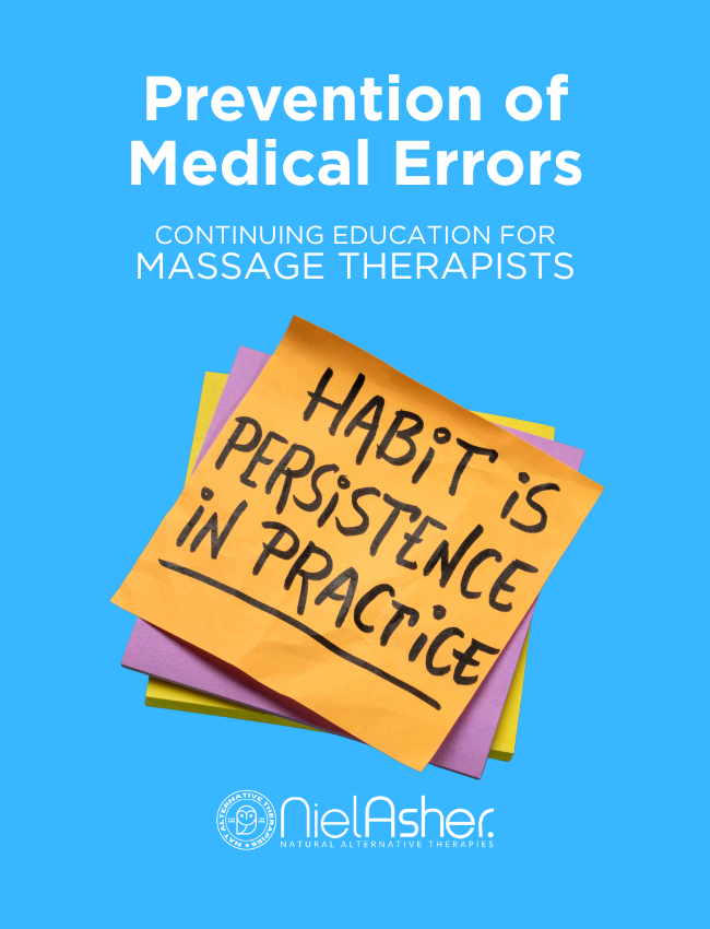 Prevention of Medical Errors for Massage Therapists (2 hrs)